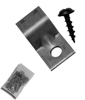 Table Top Fasteners (Set of 16) Table Hardware - 1 1/8 x 5/8 x 5/8
