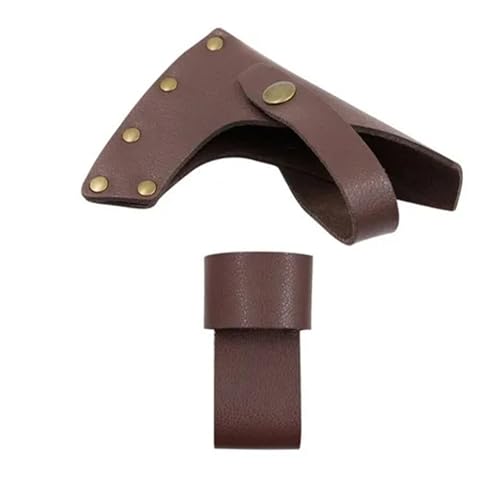 Lutachy Axe Sheath Leather Axe Head Cover Sheath for Camping and Hiking for Outdoor Hiking Camping