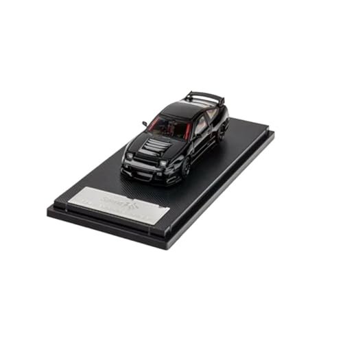 Nissan 180SX Spirit Miyabi voiture miniature métal 1 64 souvenir automobile rétro noir