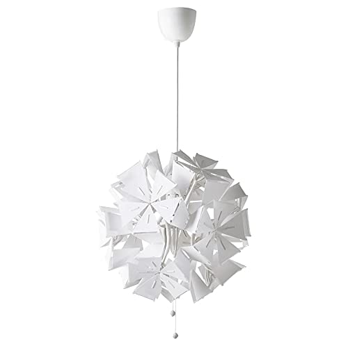 RAMSELE Pendant lamp, Geometric, White, 43 cm, Max: 16W, Max Shade D: 52cm, Shade D: 43 cm, for Home & Office use. Pendants. Ceiling Lights. Lamps & Lighting.