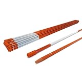 The ROP Shop Pack of 20 Driveway Markers, Snow Poles, Stakes, Rods, 48 inches, 5/16 inch
