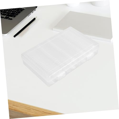 Caja organizadora transparente para cápsulas de moneda miniatura 4
