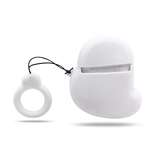 Finex 2 Pcs Set Snoopy And Charlie Brown Silicone Protective Case Cover Accessories Compatible With Airpods With Carabiner Keychain Ring #TOP3