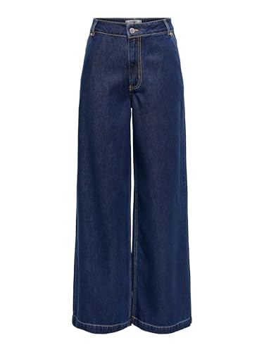 Jean Onlingrid Mid Waist Wide DNM Qyt ONLY femme style smart casual