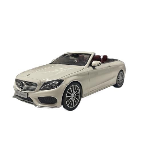 Modèle de voiture Benz Classe C Cabriolet A205 2016 de collection 1 18