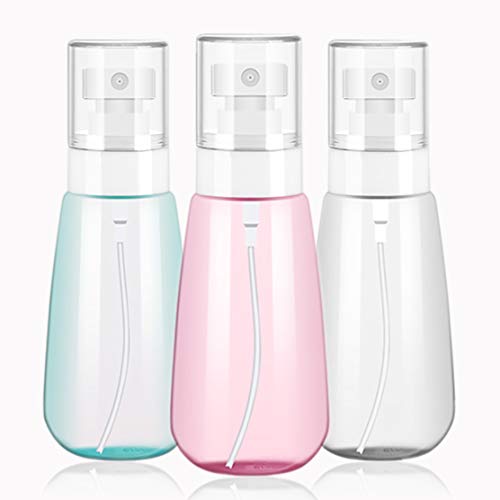 Small Spray Bottle,Plastic Spray Bottle 2 oz Travel Spray Bottle [3 PACK]