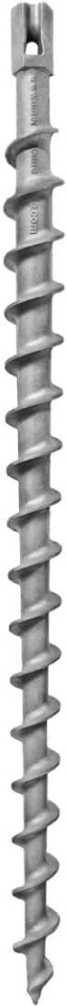 Penetrator 46" Aluminum Screw Earth Anchor with 1/2" Guying Slot-Holds up to 14,000lbs