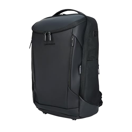 Image of HARISSONS Dominus Business Laptop Backpack | 35L | Fits 15.6 inch Laptop | 1000D PU-Coated Polyester | Work, Travel & Commute | USB Charging & Rain Cover