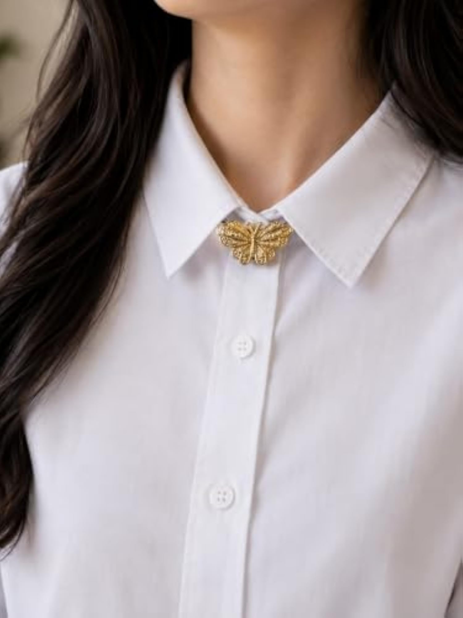 Classic Victorian Style Bee Button Cover, Blue and Gold