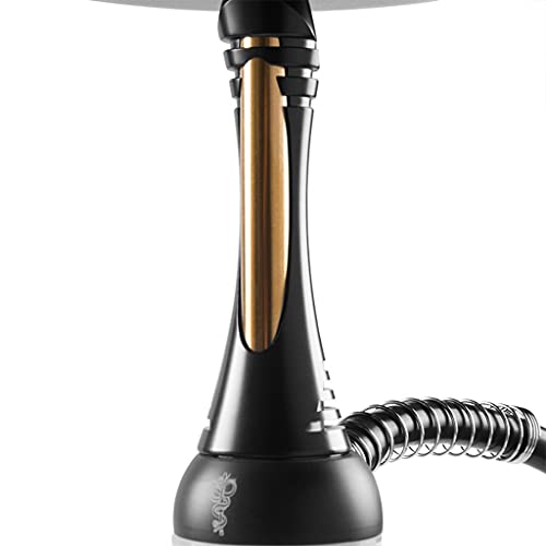 GaoYunQin Tragbar Shisha-Set 1 Schlauch Shisha Combo Kit, Prämie Aluminium Shisha-Kit Huka Rauchgenuss (Color : Black) – Bild 7