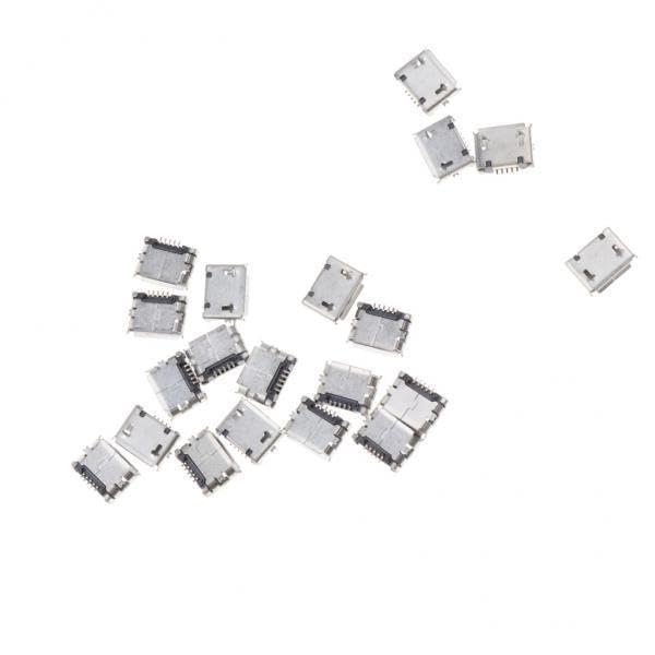 6x20x Micro USB Type B Female Socket 180 Degree 5Pin SMD Soldering LW|Computers/Tablets & Networking|Computer Cables & Connectors|USB Cables, Hubs & Adapters-image-22