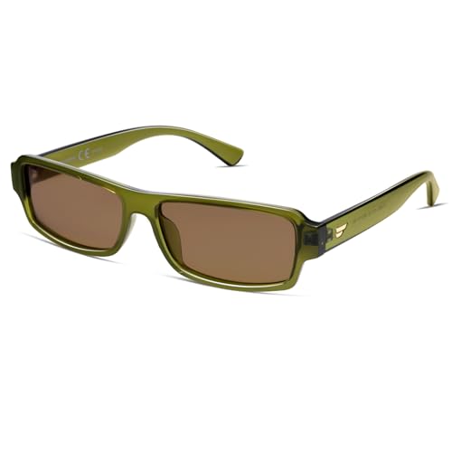 VANLINKER Retro Rectangle Polarized Sunglasses for Women Men Vintage 90s Small Trendy 2025 Sunnies VL9852