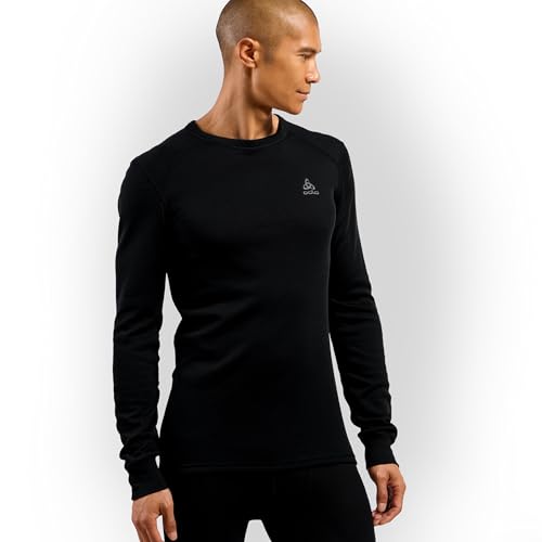 Odlo Thermounterwäsche für Herren Active Warm Langarm I Thermoshirt I...
