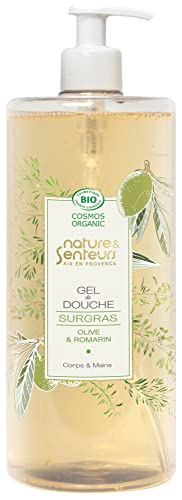 NATURE & SENTEURS : Gel Douche BIO Olive Romarin 1L Cover