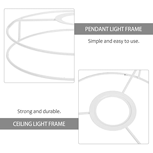Uonlytech Telaio da Paralume FAI DA TE Lampada da