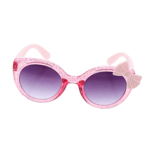 Ipetboom 1 Par gafas de sol para chicas Anteojos de fiesta azul retro gafas de sol infantiles Gafas de sol divertidas gafas de verano Accesorio para festivales ordenador personal rosa