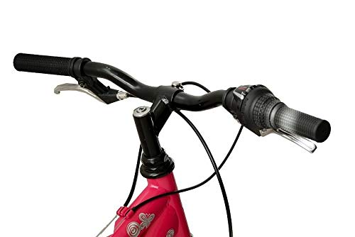 KCP 20 Zoll Mountainbike Kinderfahrrad - JETT FSF pink - Vollfederung Kinder Fahrrad für Jungen und Mädchen mit 6 Gang Shimano Schaltung - für Kinder zwischen 6-9 Jahre und 1,20-1,40m Körpergröße – Bild 8