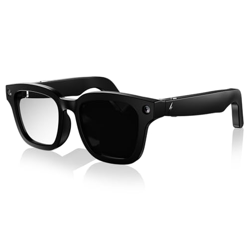 Image of Fire-Boltt Fire-Lens F2 AI Camera Smart Glasses, 8MP Camera, Hands-Free Photo & Video, Vision AI, 32GB Storage, Open-Ear Audio, Voice & Touch Control