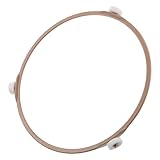 FUNNETOYU Mikrowellen Drehteller Stützring Glasplatte Ersatz Roller Ring mit Robustem Material Stabilem Aufbau und Leichtem Einbau für Gleichmäßiges Drehen der Mikrowellen-tabletts