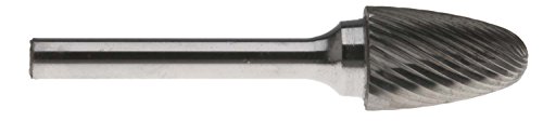 Fresa Carburo Carbide Burrs Árbol 1/4" Radio Punta miniatura 1