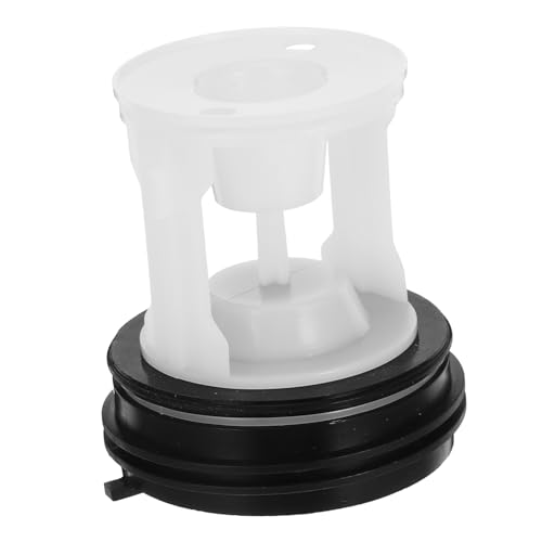Tofficu Tapón de Drenaje para Lavadora con Sello Hermético Filtro de Malla para Protección de Bomba Plástica Duradera y Reemplazo Fácil Compatible con Secadora y Lavadora de Dos Orificios