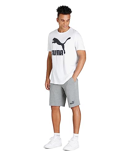 Image of Puma Cotton Regular Fit Mens Shorts (S22-58670606BL-p)