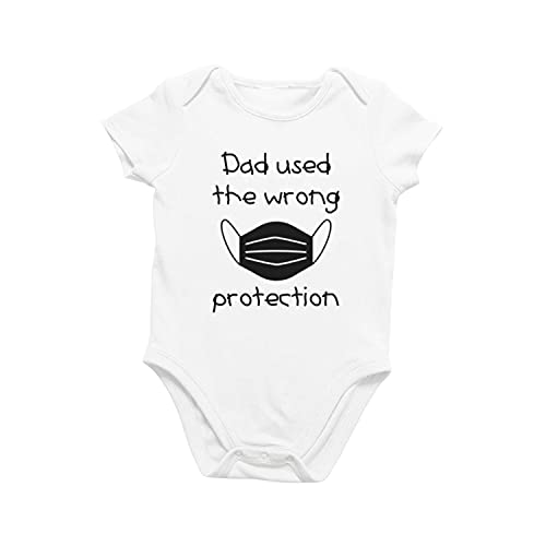 Image of Printique Organic GOTS Certified Baby Onesie Unisex Bodysuit 0-18 months - Funny Sarcastic Quotes