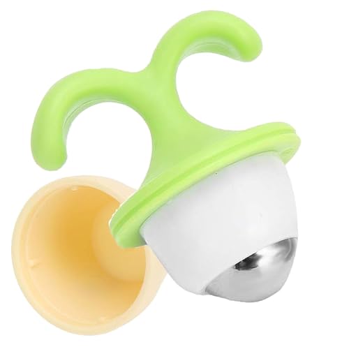 wiroouia Masajeador de bola de rodillo, masajeador de bola de rodillo en forma de maceta, bola de masaje manual, innovador masajeador manual para relajación