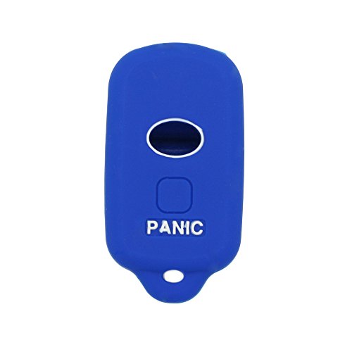 BROVACS Silicone Cover Protector Case Holder Skin Jacket Compatible with TOYOTA 3+1 Button Remote Key Fob CV2410 Deep Blue - Image 3