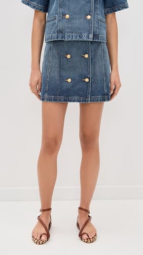 Ulla Johnson Women's The Clara Mini Denim Skirt2