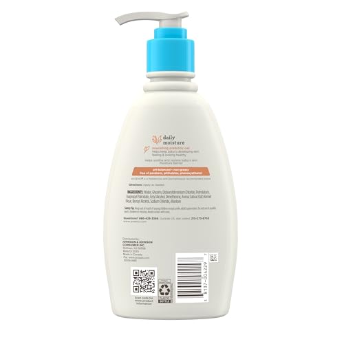 Image of Aveeno Baby Daily Moisture Lotion 12 oz.