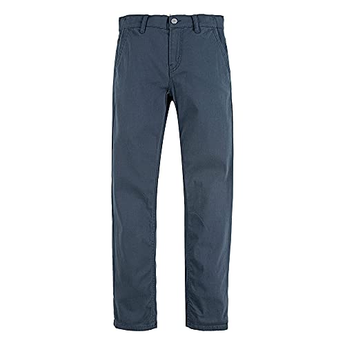 Levi's Boys' 502 Regular Taper Fit Chino Pants, Dark Slate, 8 - image 1