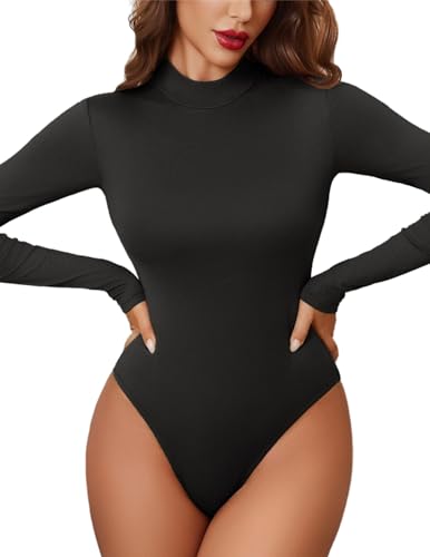 Avidlove Curvy Body Damen mit Snap Crotch Druckknöpfen Bodysuit...