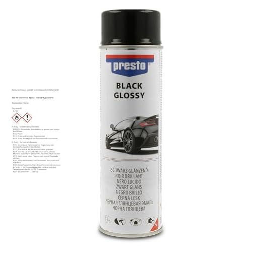 Presto 428948 Rallye-Spray, 500 ml, Schwarz Glanz