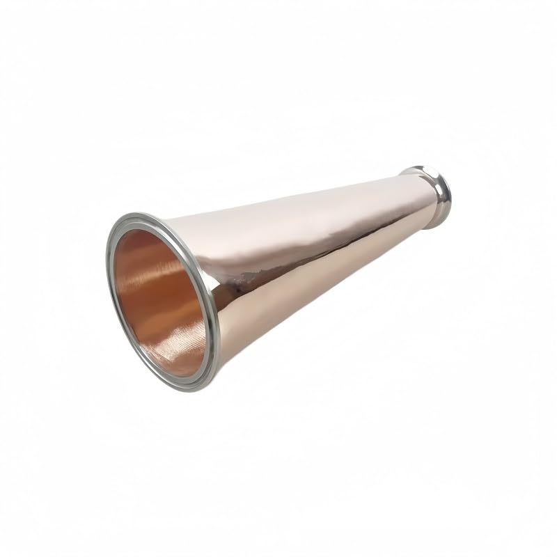 Tubo reductor de cobre tipo instalación de tuberías industrial de abrazadera de 4 pulgadas a 2 pulgadas