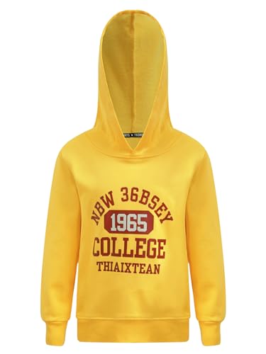 Hedmy Sportswear Boys' Club Pullover Hoodie Long Sleeve Hooded Sweatshirt Lightweight Boys Clothes Activewear