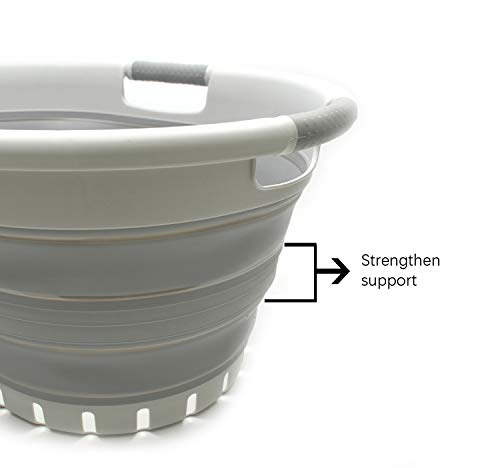 SAMMART - Cesto portabiancheria in plastica