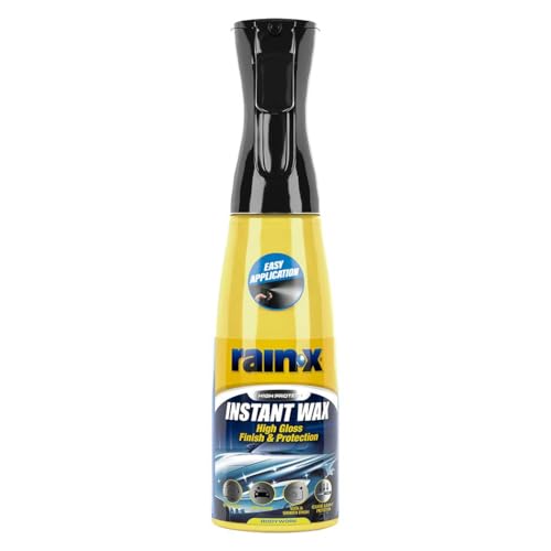 Rain-X Cera Instantánea - Aplicación rápida con protección cerámica y brillo duradero - Ideal para pintura, goma y plástico - 600 ml