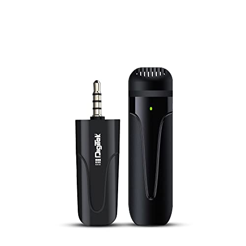 Digitek DWM-005 Wireless Microphone with Aux Connector, Compatible for Noise Cancellation Mic Suitable for YouTube Vlog, Live Streaming, Video Shooting & More Digitek DWM-005 Wireless Microphone with Aux Connector, Compatible for Noise Cancellation Mic Suitable for YouTube Vlog, Live Streaming, Video Shooting & More