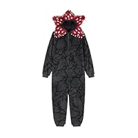 2026-Unisex D-Demogorgon Pijama de Una Pieza, Navidad D-Demogorgon Pijama Adultos Entero con Capucha