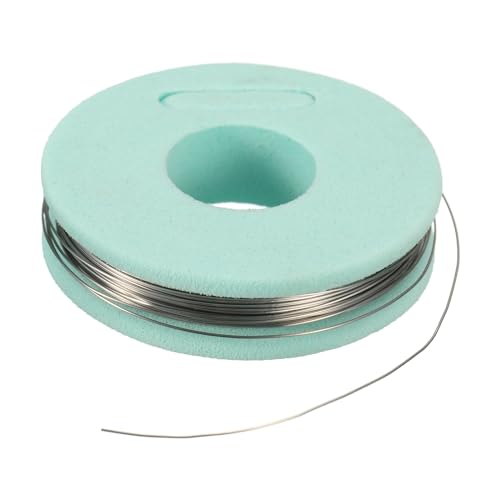 QUARKZMAN 2Pcs Fil de Résistance Chauffante Nichrome 80 de Calibre 29, Haute Température de 10 Mètre fil chauffant pour la Réparation de Composants...