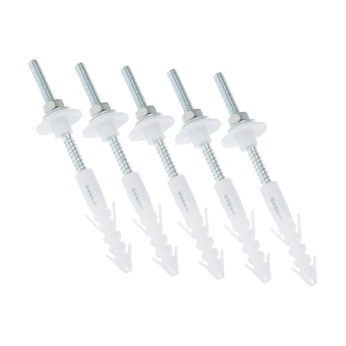 CIYODO 5 セットステンレス製洗面台取り付けねじ キッチン浴室用壁掛け洗面器固定アクセサリー 安定した設置を実現する洗面器取り付けボルト