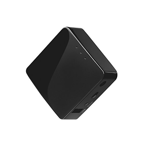 GL.iNet GL-AR300M-Lite Mini Travel Router, OpenWrt Pre-Installed, Repeater Bridge, 300Mbps High Performance, One Ethernet Port, 16MB Nor Flash, 128MB RAM, OpenVPN, Tor Compatible