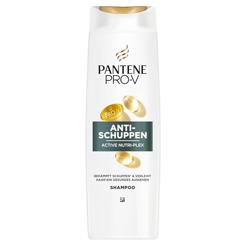 Pantene Pro-V Anti-Schuppen Shampoo (6 x 300 ml) für Schuppiges Haar. Reinigt und Bekämpft Schuppen bei Regelmäßiger Anwendung. Ohne Mineralöl und Farbstoffe. Active Nutri-Plex