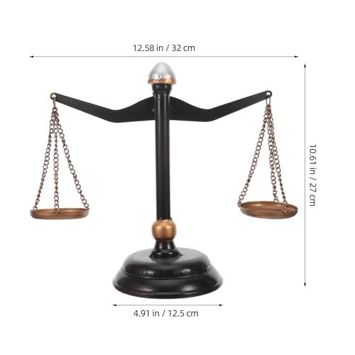 Balance de table rétro en métal cadeau idéal pour décoration de bureau rustique