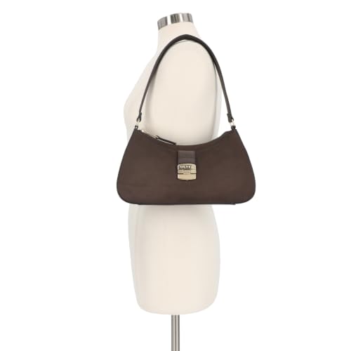 Image of Nautica Voyager Hobo Bag for Women, Vegan Leather Women's Purse, Large Shoulder Handbag with Zipper Closure