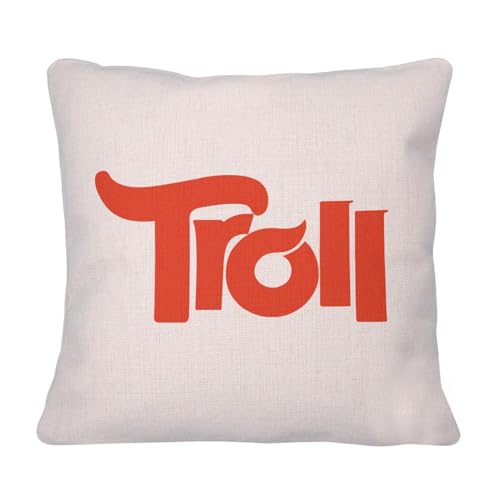 Fabulous Housse de Coussin en Lin - Troll Jeux Vidéo Meme Internet Gamer - 40 x 40 cm