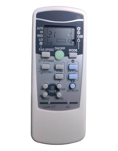 Image of Sanavya AC Remote Control - Compatible Replacement for Mitsubishi. AC Remote 25 3D Auto Air Conditioners - Replicates Genuine Remote Functions (Mitsubishi. Remote 25 (3D Auto))