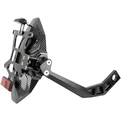 Garde-boue moto anti-éclaboussures avec support plaque pour MT-125 MT-15 R15 2017-2024