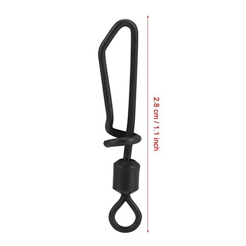 Girelle con moschettone da pesca, 20 pezzi in rame...